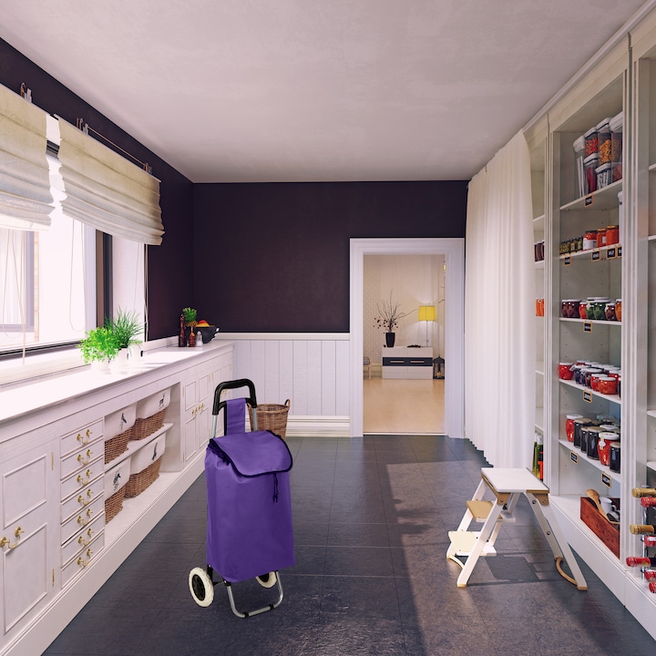 Immagine prodotto Relaxdays Carrello portaspesa, pieghevole