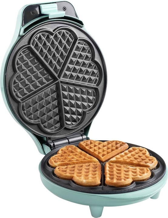 Image du produit Bestron ASW217M Gaufrier 5 gaufre(s) Couleur menthe