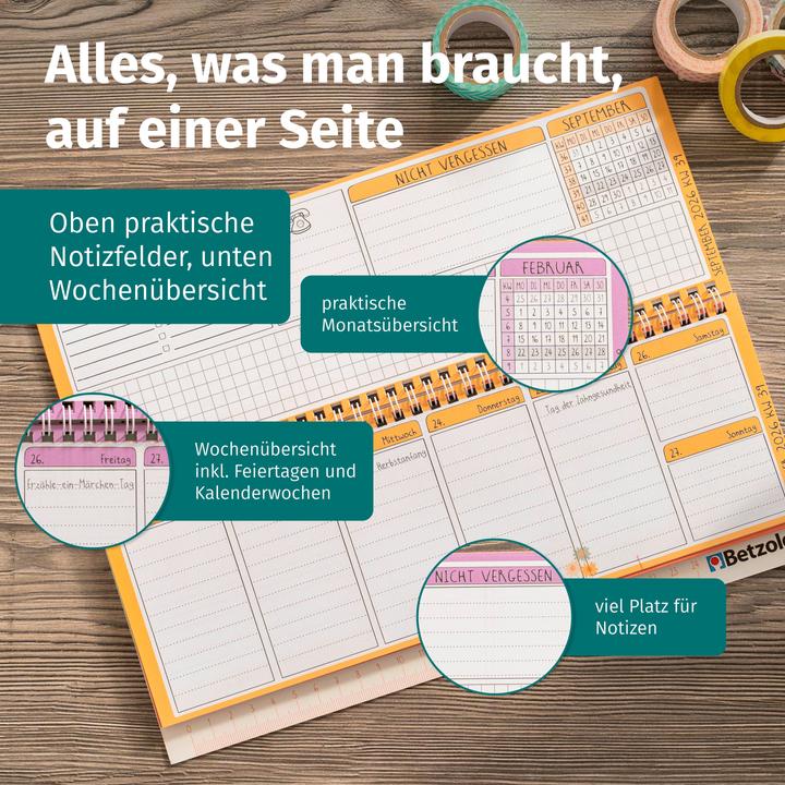 Actual product image Betzold KITA-Tischkalender