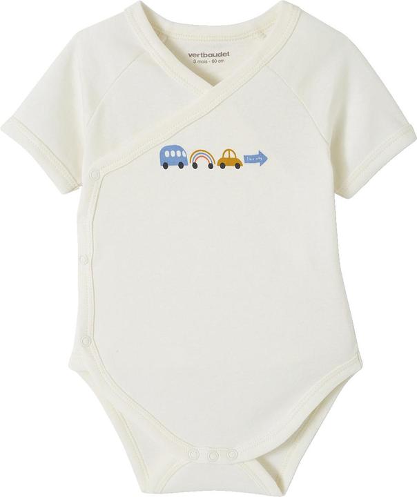 Immagine prodotto Vertbaudet 5er-Pack Baby Wickelbodys Bio-Baumwolle Oeko-Tex (56)