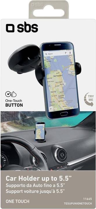 Image du produit SBS Support universel pour voiture pour smartphone jusqu'à 5,5Inc