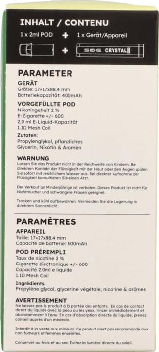 Produktbild SKE Crystal Plus Starter Kit Lemon Lime