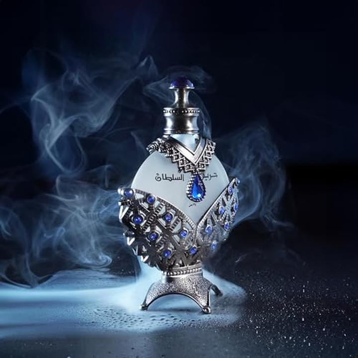 Actual product image Khadlaj Hareem Sultan Blue - concentrated perfumed oil without alcohol - 35 ml (Extrait De Parfum, 35 ml)