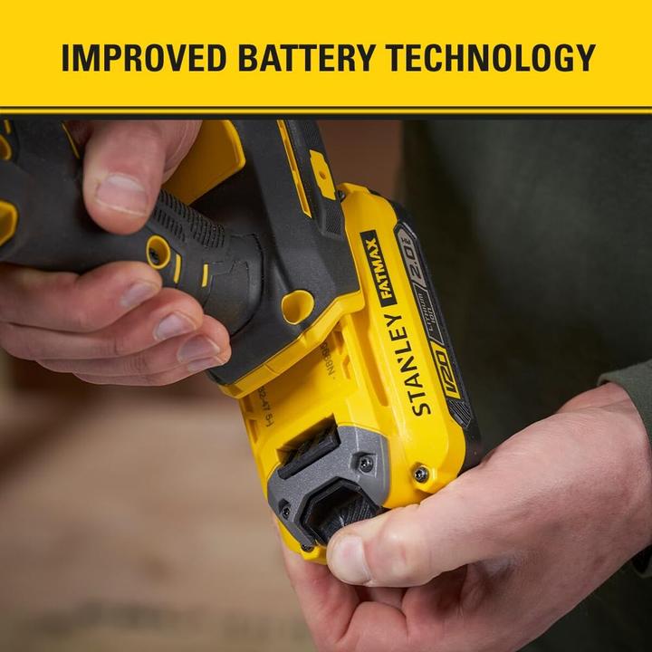 Actual product image Stanley v20 bandfile naked (Belt sanders)