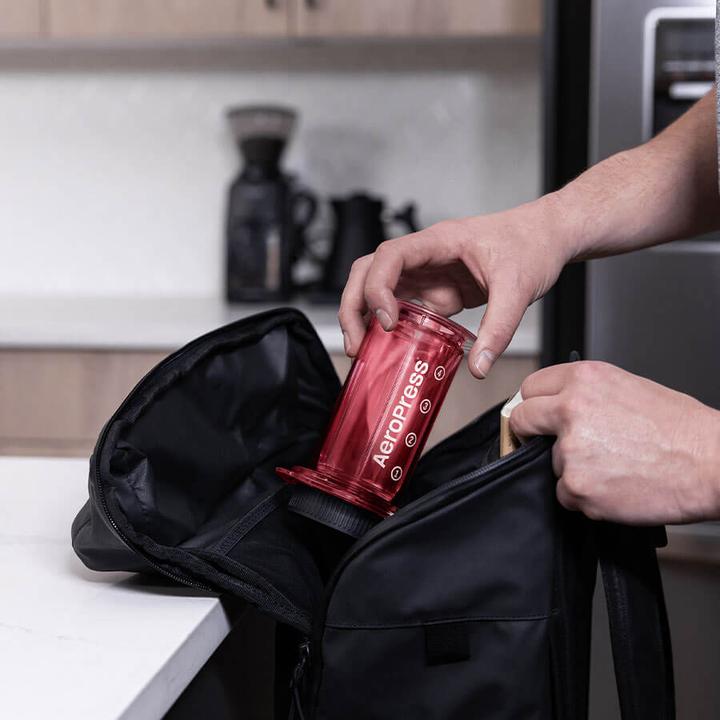 Image du produit Aeropress Coffee Maker, Clear Red (0.28 l)