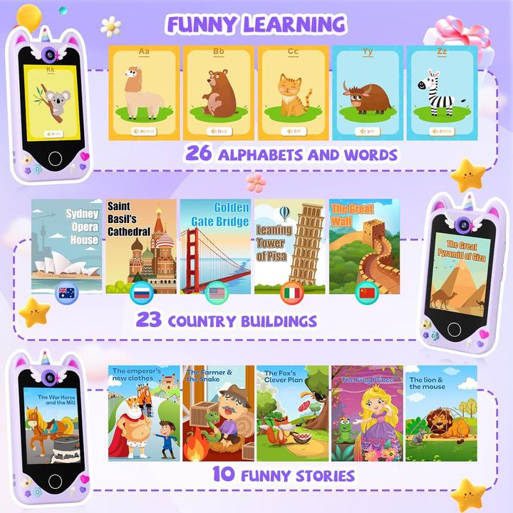 Actual product image Yosfeng Kinder Smartphone ab 3 Jahren