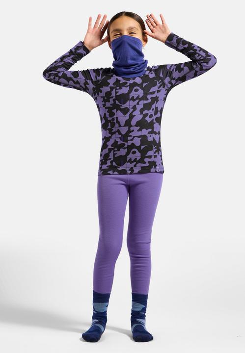 Actual product image Odlo Adventurer Active Warm Base-Layer-Shirt mit Print (140)