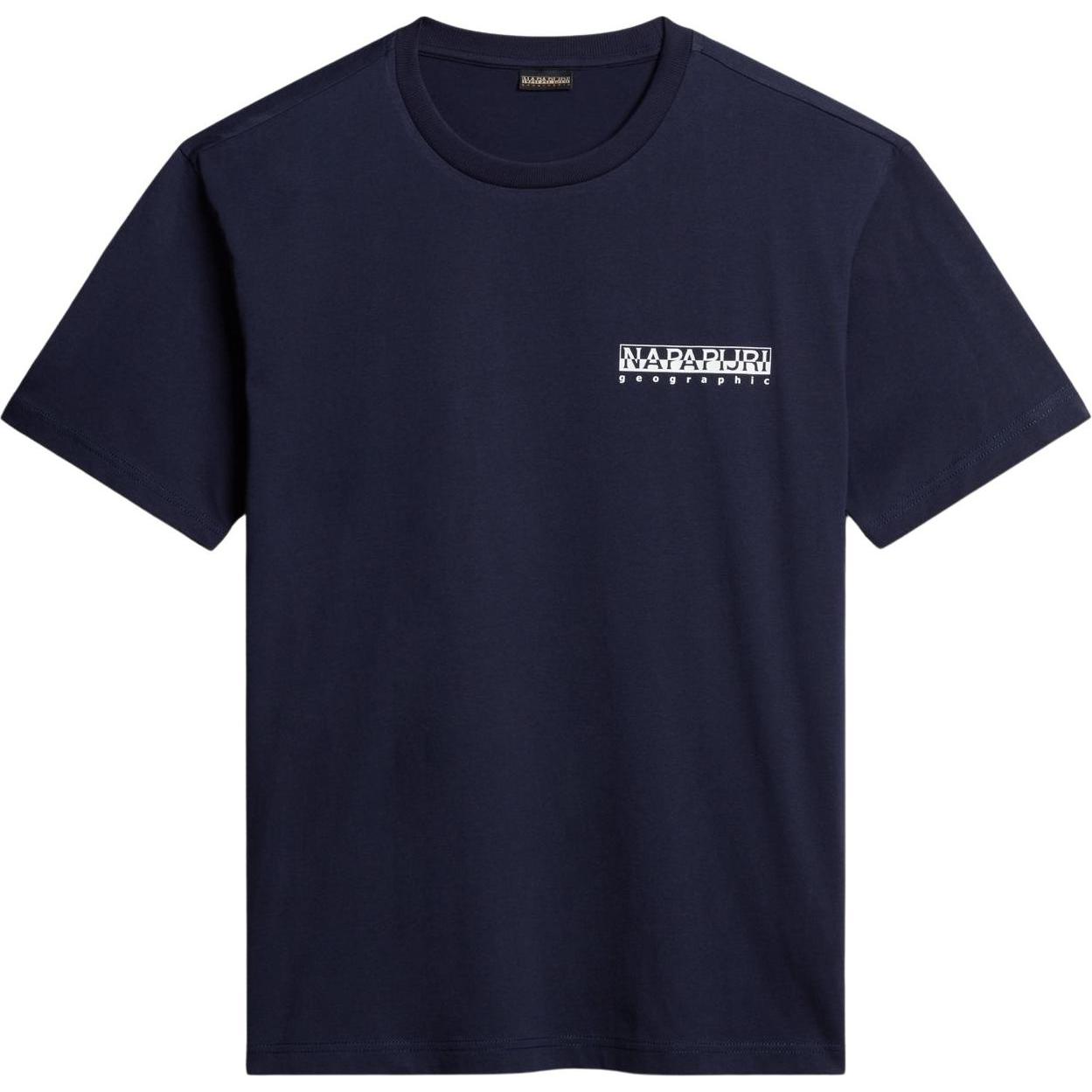 Napapijri, Herren, Shirt, t-shirt, Blau, (M)
