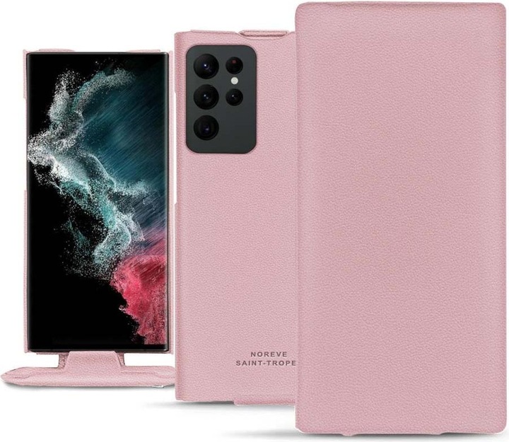 Produktbild Noreve Lederschutzhülle vertikal (Samsung Galaxy S22 Ultra (5G))