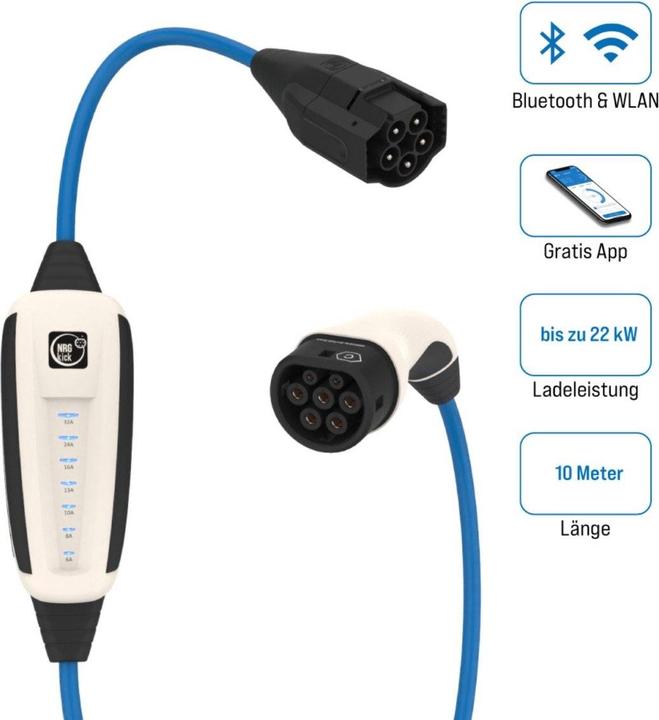 Produktbild NRGkick Pure Ladeeinheit (Typ 2, 22 kW, 32 A)