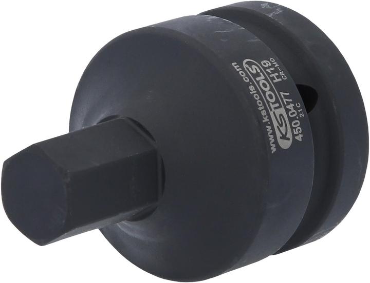 Actual product image KS Tools 1" power bit socket nut hexagon socket (19 mm)