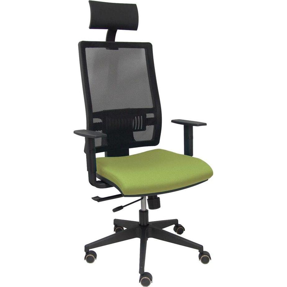 Piqueras y Crespo, Bürostuhl, Bürostuhl mit Kopfstütze P&C Horna Traslack bali Hellgrün