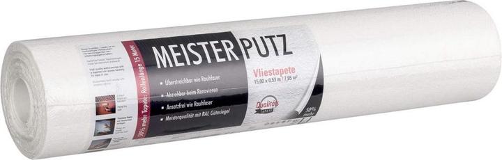 Produktbild A.S. Création Meisterputz 15 m Rolle weiss 2 (53 x 1000 cm)