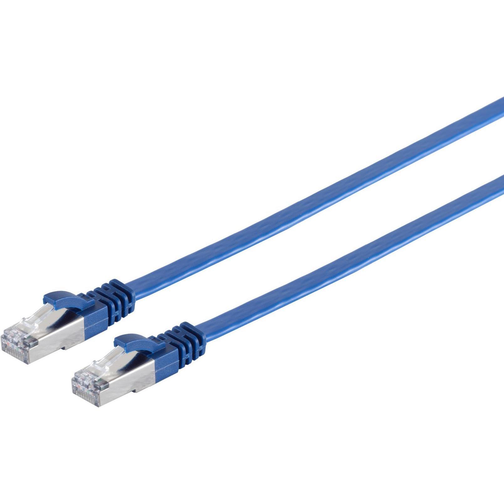 Shiverpeaks S/CONN maximum connectivity Netzwerkkabel-RJ45 Patchkabel-Flachkabel, Flat U/FTP m.Cat.7 Rohkabel, s (U/FTP,...