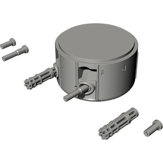 CMK Torretta AH-1G-Emerson Electric M28 (doppia arma) per SpecialHobby/Revell