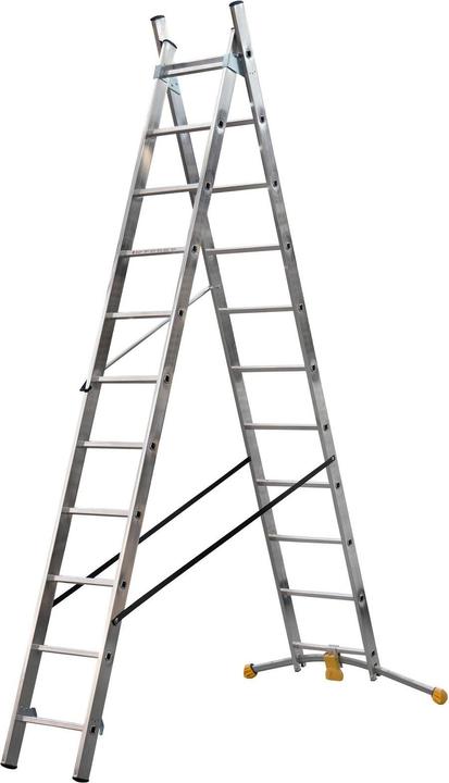 Hailo Echelle combinée HobbyLOT 2 x 11nombre de barreaux (Échelle multifonction, 314 cm)