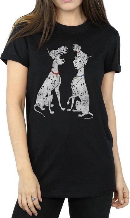 Immagine prodotto 101 Dalmatians Pongo And Perdita Maglietta Ampia Donna (L)