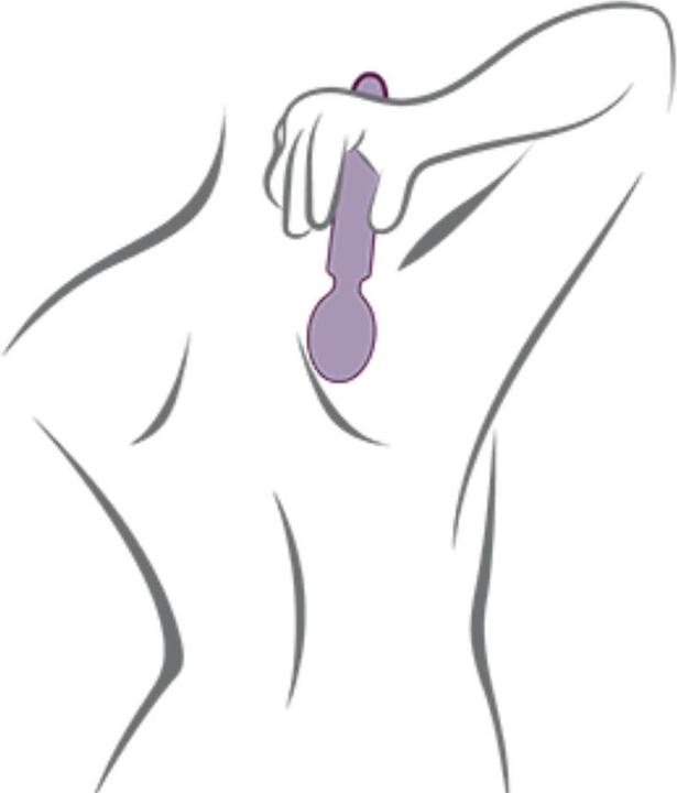 Actual product image Rocks-Off Oriel Aufladbarer Stabvibrator Fuchsienfarben