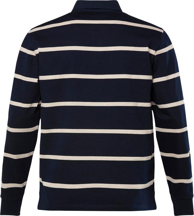 Produktbild JP1880 Rugby-Sweater, Ringel, Web-Kragen (7XL)