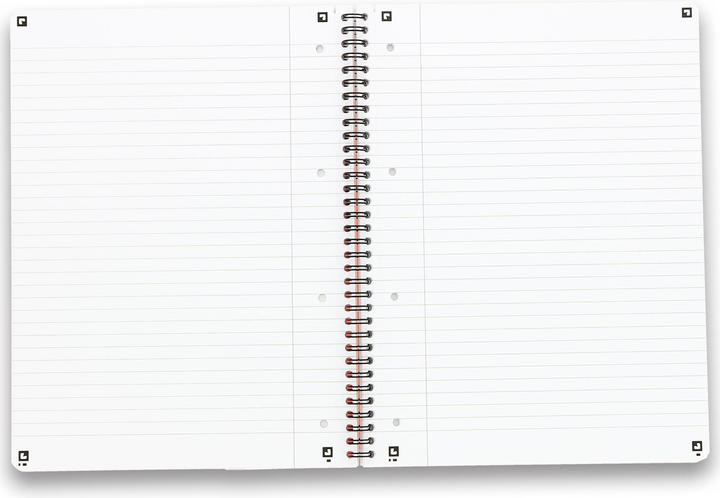 Image du produit Oxford Bloc-notes collège (A4, À rayures, Couverture souple)