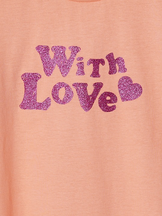 Actual product image Vertbaudet Mädchen T-Shirt mit Print BASIC (98)