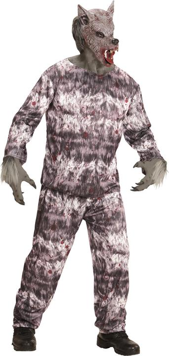Immagine prodotto Widmann Costume da lupo mannaro con giacca, pantaloni e maschera (L)