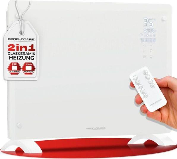 Actual product image Profi-Care Proficare PC-GKH 3118 white glass convector heater (1500 W)