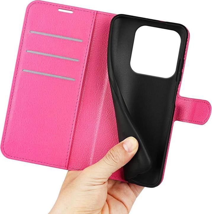 Actual product image Cover-Discount Xiaomi Redmi Note 14 5G - Leder Etui Hülle (Xiaomi Redmi Note 14 5G)