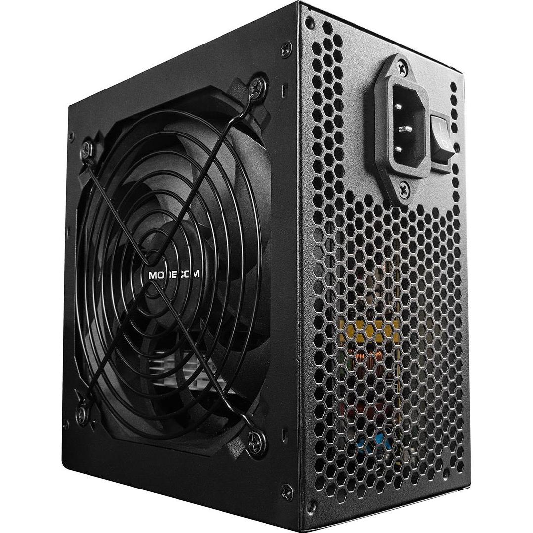 Modecom ZASILACZ MC-B88-700FC 80+ BRONZE 230V EU (700 W), PC Netzteil, Schwarz