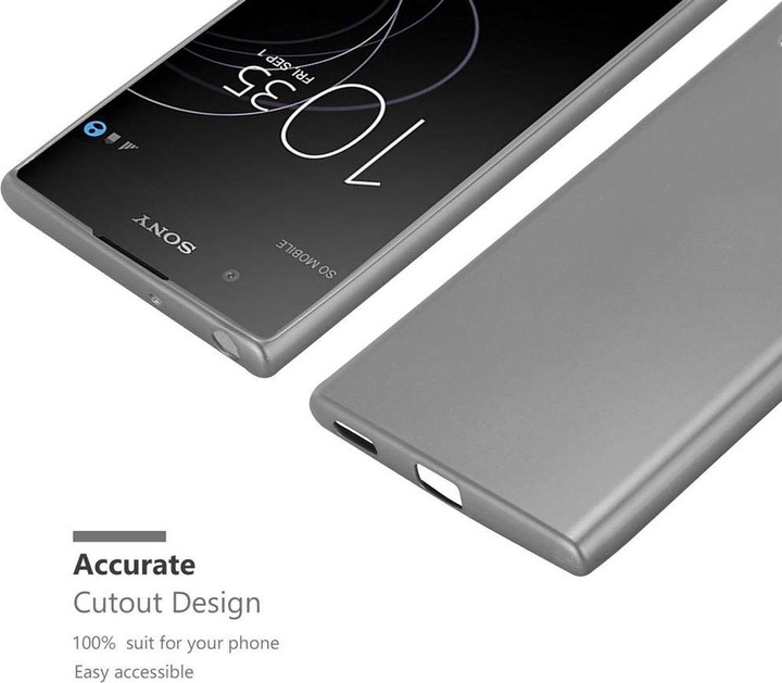 Produktbild Cadorabo TPU Matt Metallic Cover (Xperia XA1 Plus)