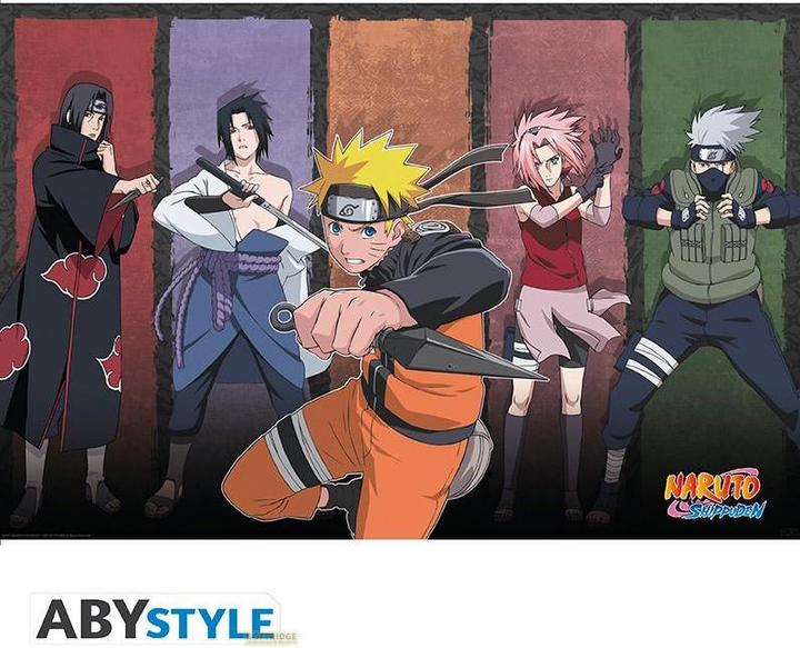 ABYstyle Poster Naruto Shippuden : Naruto & allies (91.5x61) (ax2) (91.50 x 61 cm)