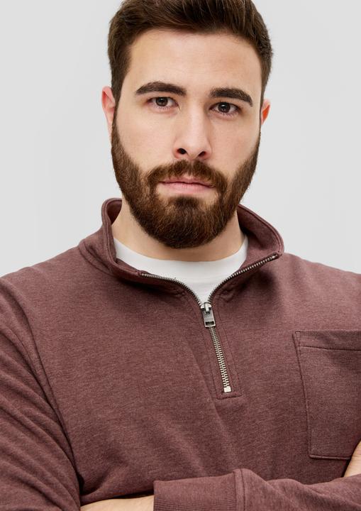 Produktbild s.Oliver Sweatshirt Sweatshirt mit Brusttasche (5XL)