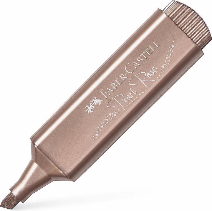 Produktbild Faber-Castell Textmarker TL 46 Metallic, 3 Strichstärken: 1/2/5 mm, Tinte auf Wasserbasis, 4/10 S... (10x)