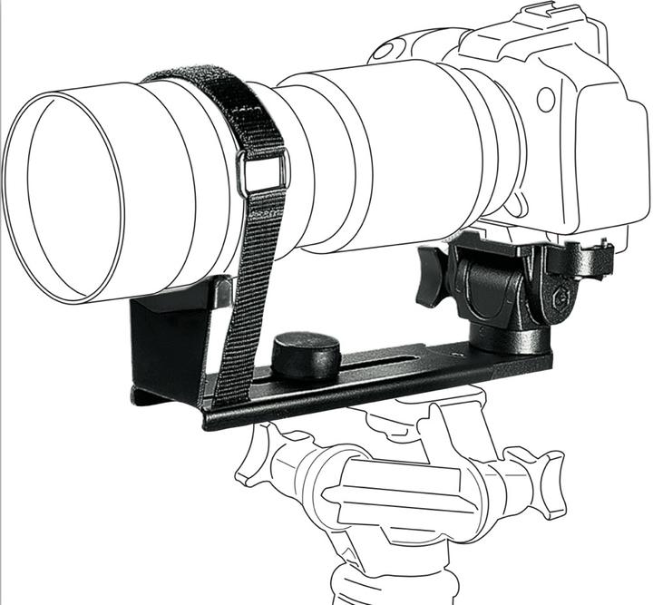 Produktbild Manfrotto 293, Stütze für Teleobjektive inkl. 234C Kopf (Weitere)