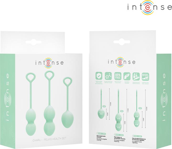 Immagine prodotto Intense - Charli Kegel Ball Kit Hellgrãoen