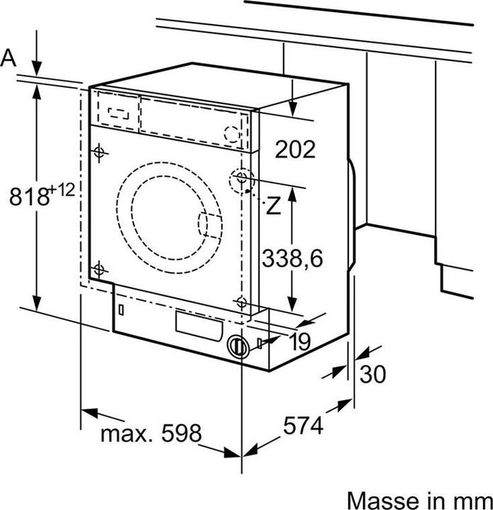 Produktbild Siemens WI14W542CH (8 kg, Links)