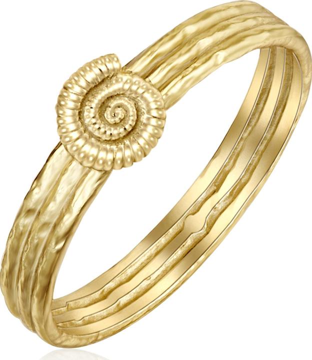 Produktbild Glanzstücke München Damen Muschel Sterling Silber gelbgold - 23290 (52, 925 Silber)