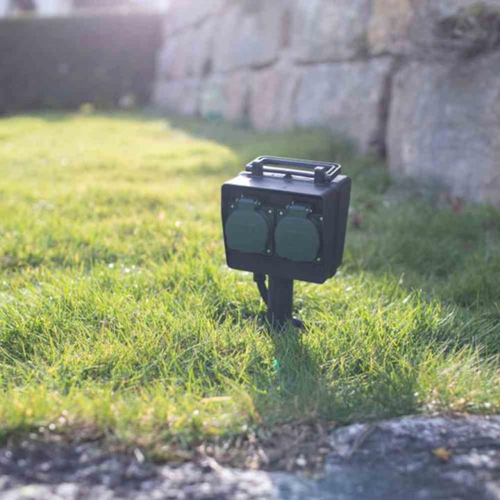 Image du produit Brennenstuhl Prise de courant avec piquet de terre (4x, CEE 7/3, 1.50 m)