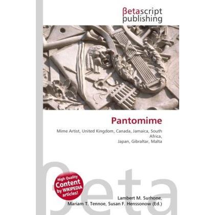 Pantomime, Fachbücher