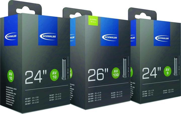 Actual product image Schwalbe Av13 (Schrader (AV), 26", 40 mm)