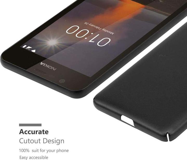 Produktbild Cadorabo Hard Cover Matt Metall Cover (Nokia 1)