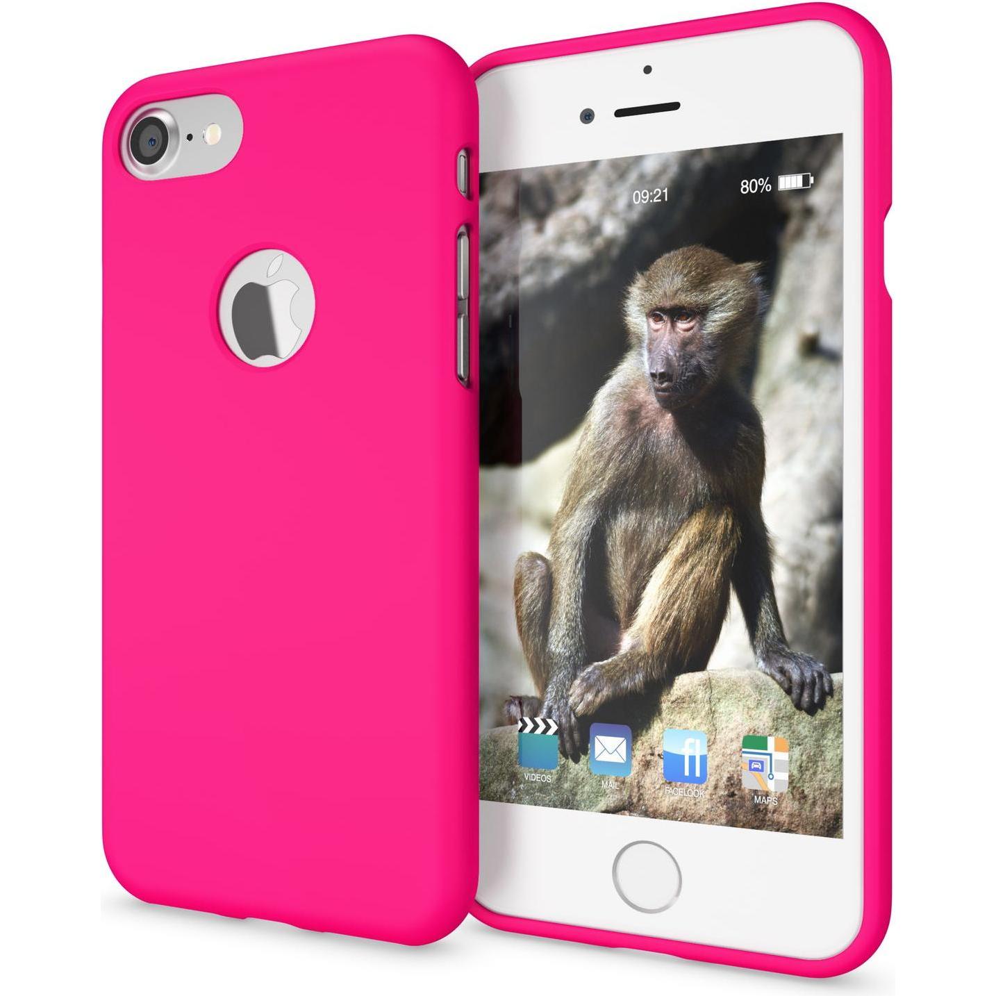 Nalia Handyhülle (Apple iPhone 7), Smartphone Hülle, Pink