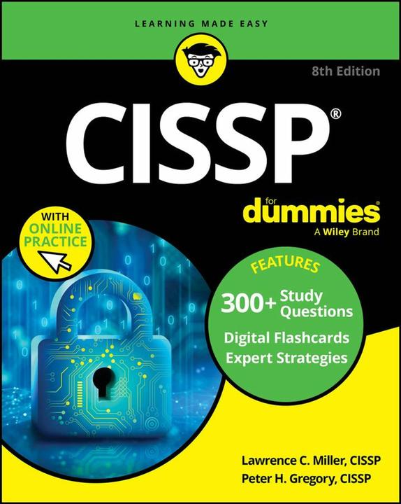 Immagine prodotto Cissp for Dummies (Inglese, Gregory Peter H., LC Miller, 2024)