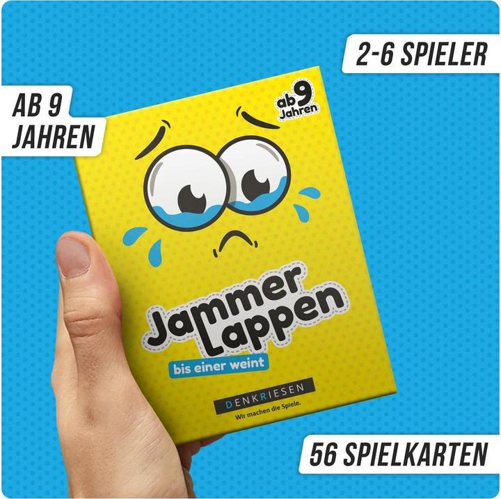 Produktbild Denkriesen Jammer-Lappen - Bis einer weint (Deutsch)