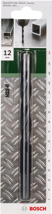 Actual product image Bosch Zubehör Metal drill HSS-R, DIN 338 D= 12.0 mm L= 151 mm (12 mm)