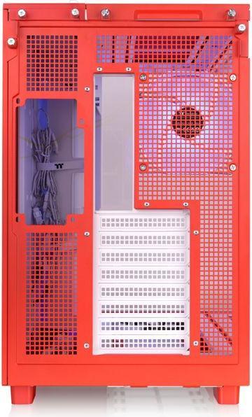 Actual product image Thermaltake View 380 XL TG ARGB Flaming Orange (ATX, mATX, Mini-ITX)