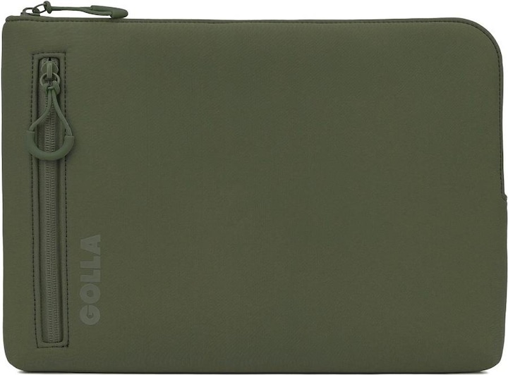 Golla Etui pour ordinateur portable 13 pouces, vert (13", Apple, HP, ASUS, Vallon, Lenovo)