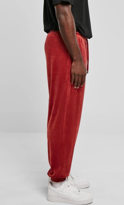 Image du produit Karl Kani KM214-012-1 Small Signature Velvet Pants dark red (S)