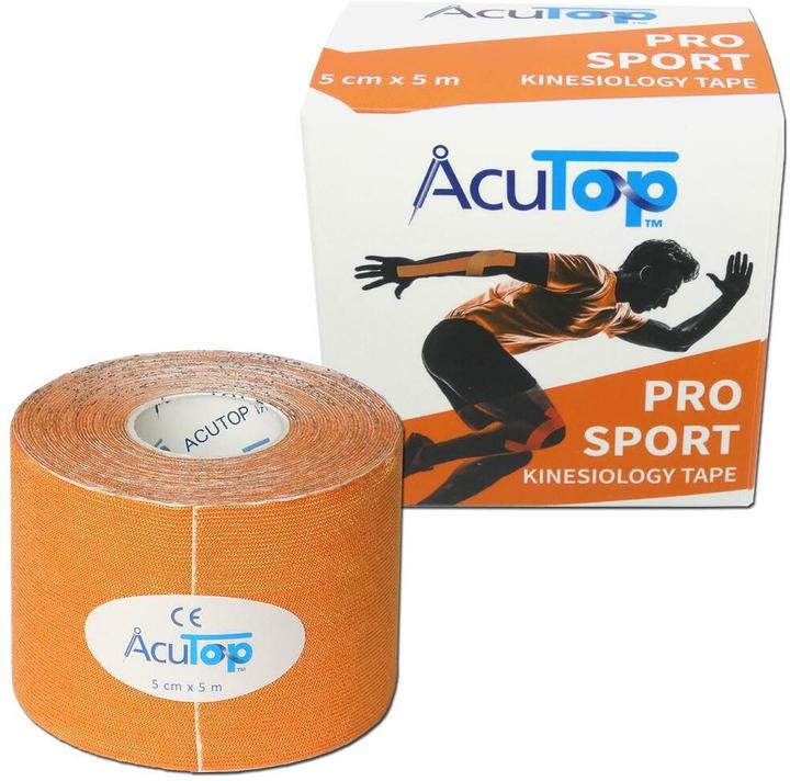 Produktbild AcuTop Kinesio Tape Pro Sport, 5cmx5m, orange (5 m)