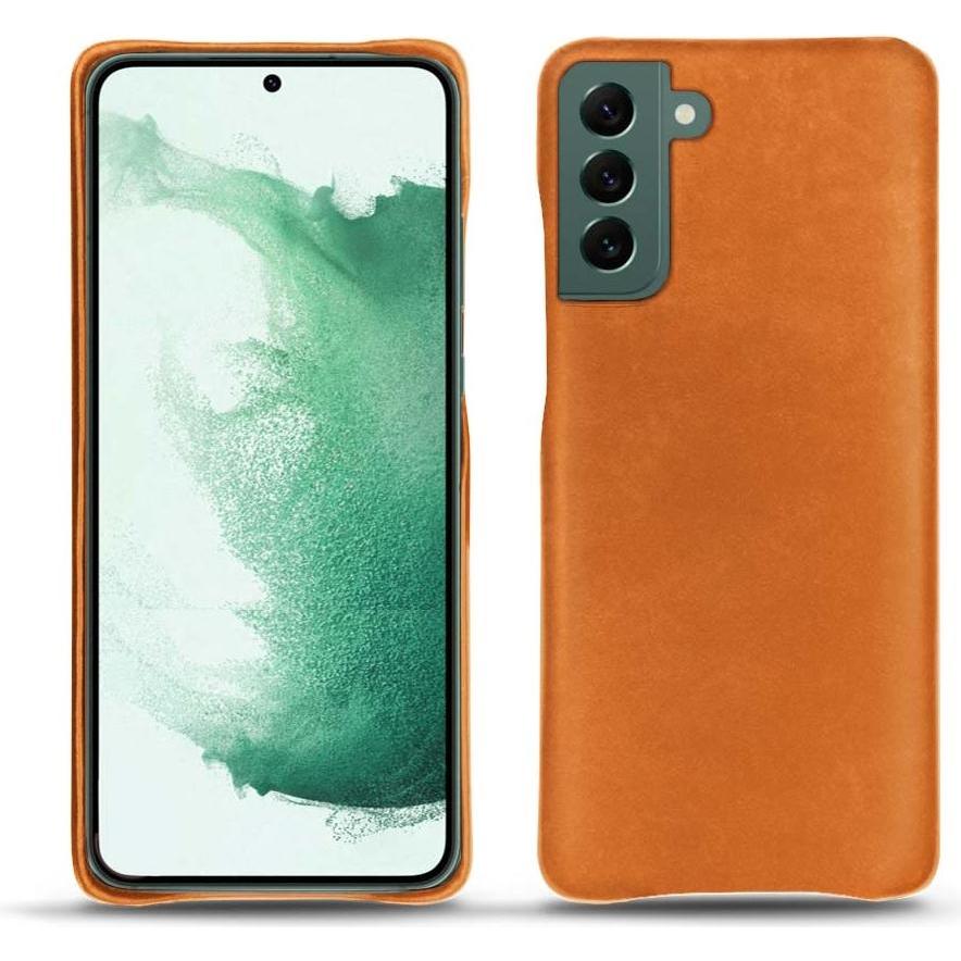 Noreve Lederschutzhülle (Samsung Galaxy S22+ 5G), Smartphone Hülle, Orange